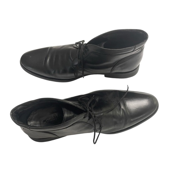 Cole Haan Shoes Chukka Men’s 12 M Leather Black Boots C09607 main image 8